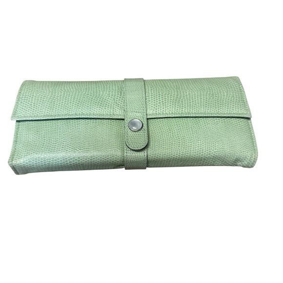 Carole Lee Jewelry Travel Case Green - Picture 1 of 4